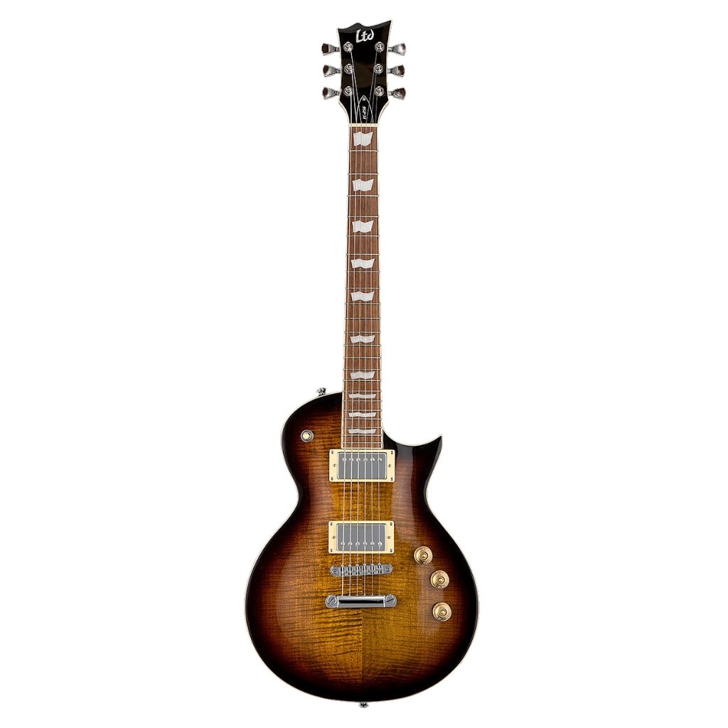 ESP LTD EC-256FM Electric Guitar - Dark Brown Sunburst Electric Guitars Sky Music