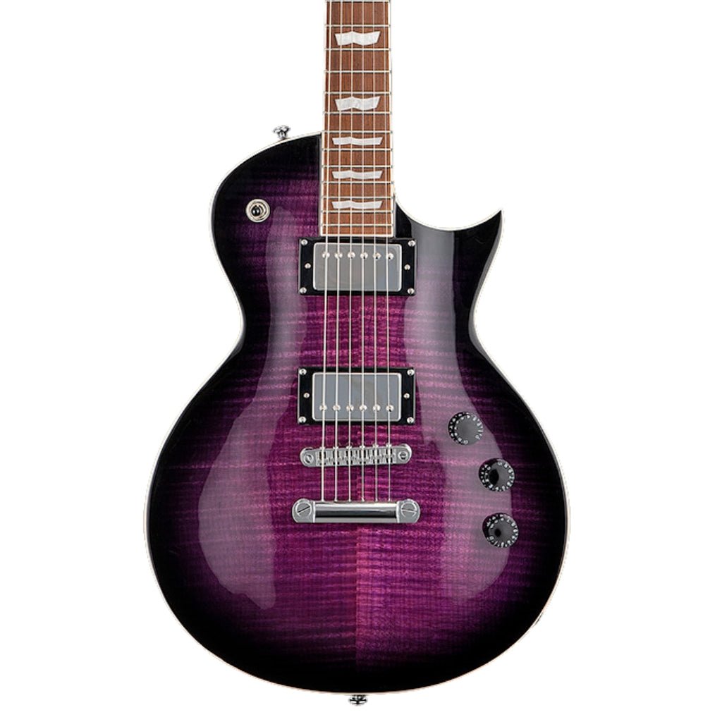 ESP LTD EC-256FM Electric Guitar - See Thru Purple Burst Electric Guitars Sky Music