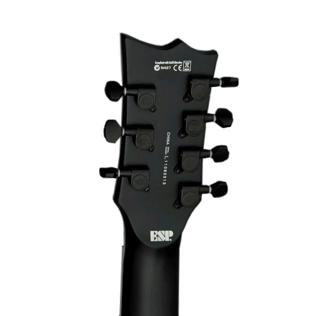 ESP LTD EC-407 7-String Electric Guitar - Black Satin Electric Guitars Sky Music