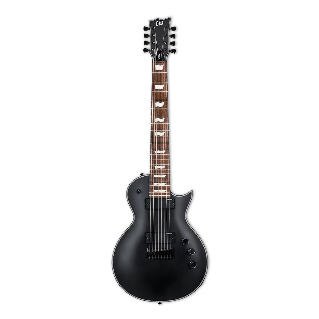 ESP LTD EC258 Eclipse 8 String in Black Satin Electric Guitars Sky Music