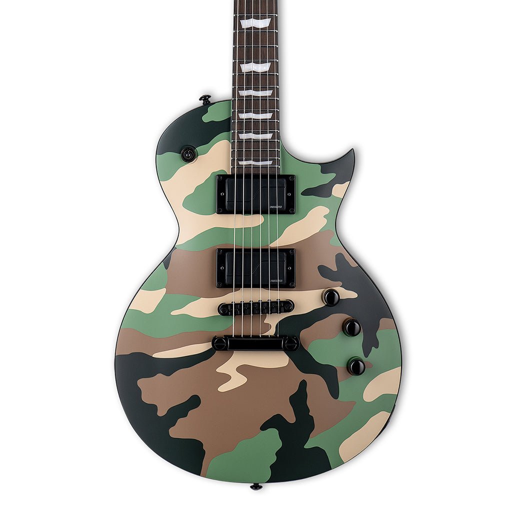 ESP LTD Eclipse 1000 Woodland Camo Satin Electric Guitars Sky Music