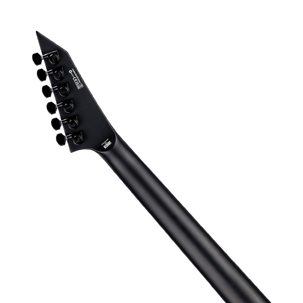 ESP LTD EXL Black Metal Electric Guitar - Black Red Burst Satin Electric Guitars Sky Music