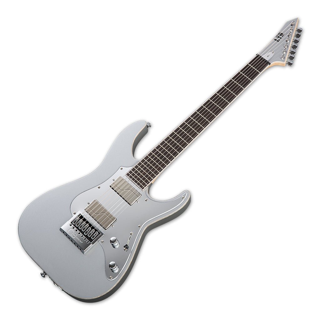 ESP LTD Ken Susi Signature KS M-7 Electric Guitar - Metallic Silver Electric Guitars Sky Music