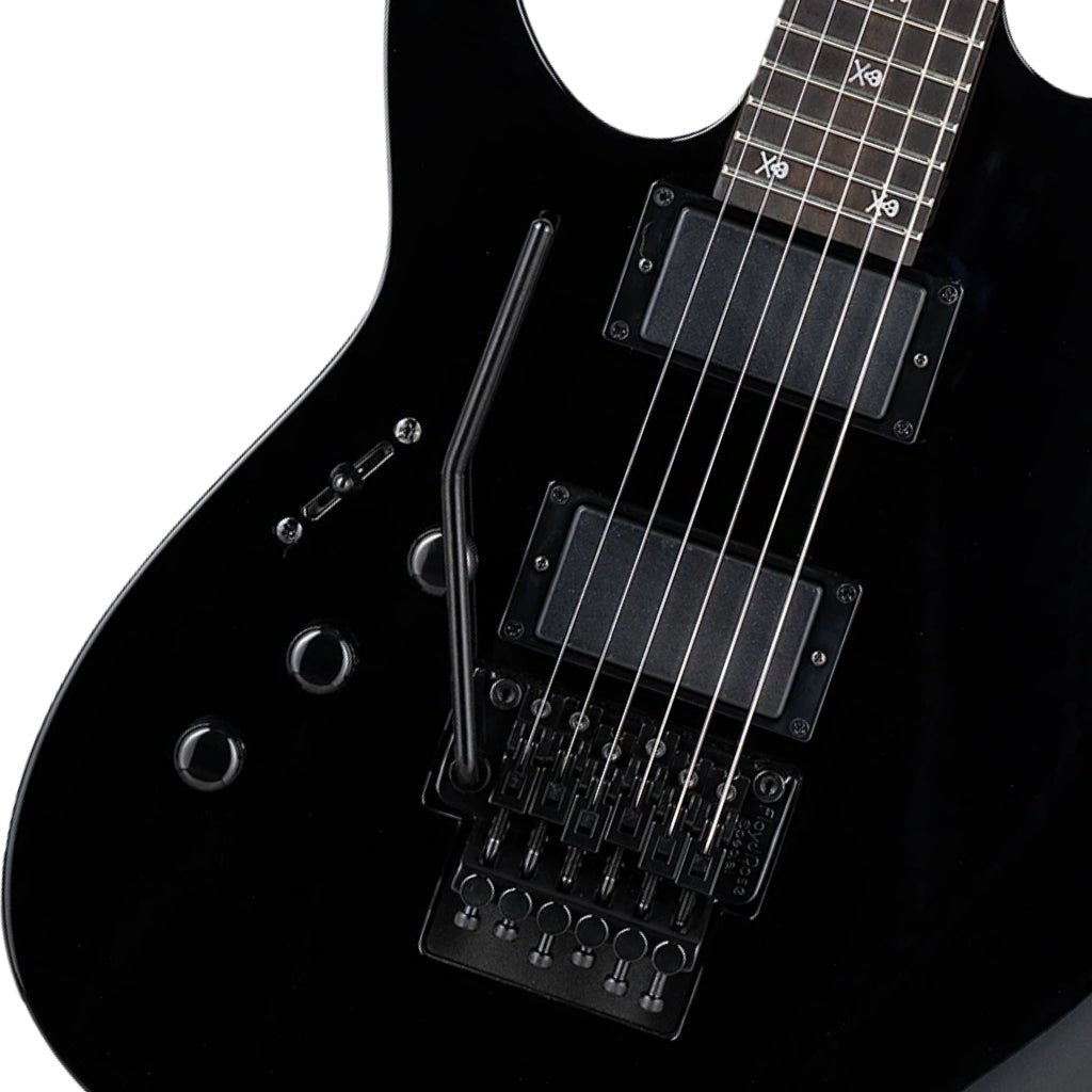 ESP LTD KH-202 Left-Handed Kirk Hammett Signature - Black Electric Guitars Sky Music