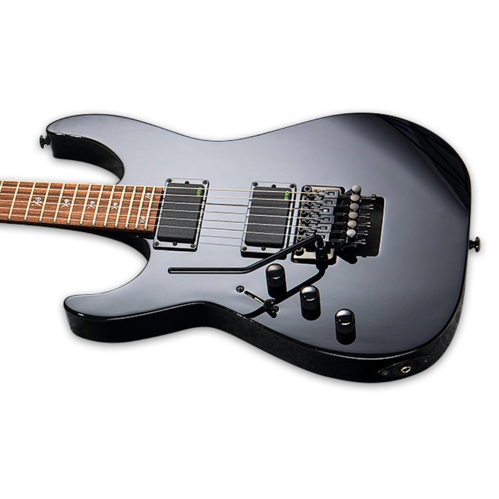 ESP LTD KH-602LH Kirk Hammett Signature Left Handed Electric Guitar - Black Electric Guitars Sky Music