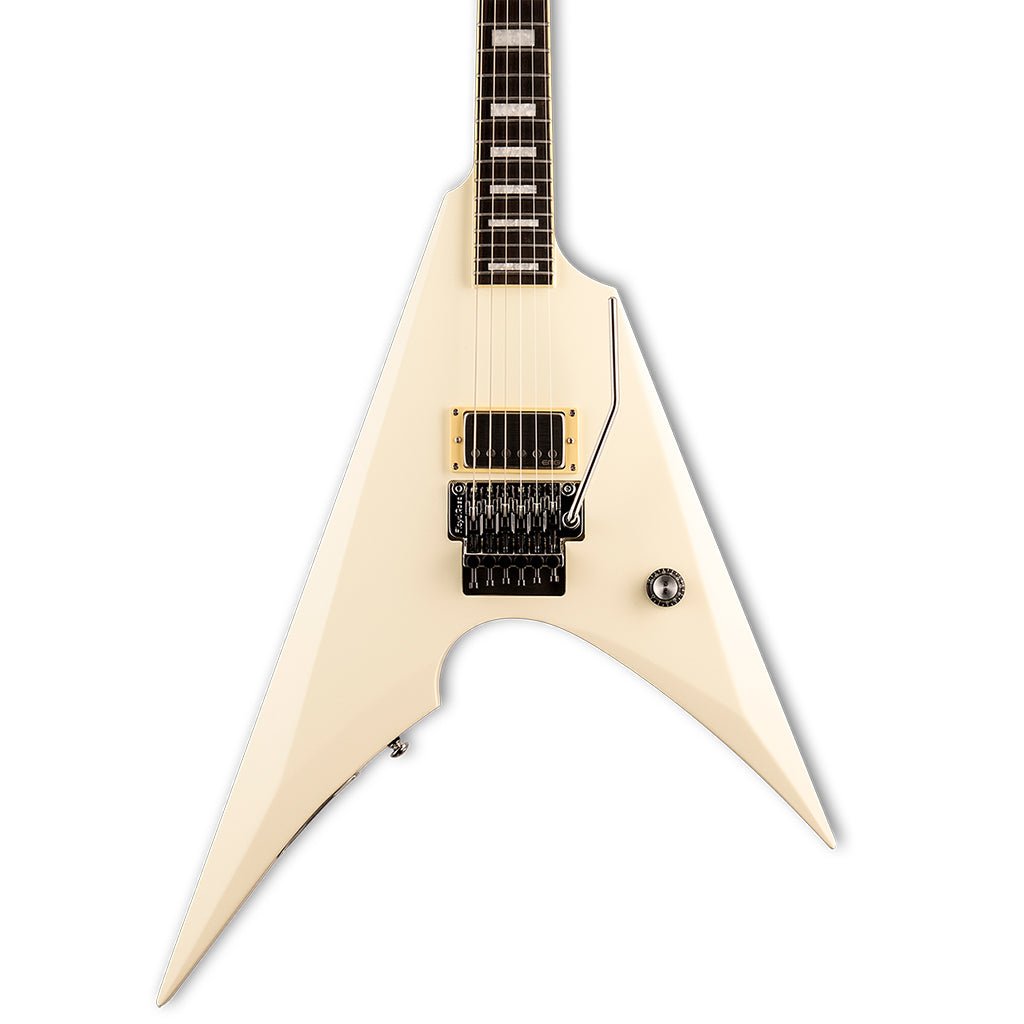 ESP LTD Mike Schleibaum MSV-1 Electric Guitar - Olympic White Electric Guitars Sky Music