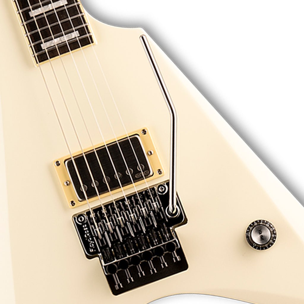 ESP LTD Mike Schleibaum MSV-1 Electric Guitar - Olympic White Electric Guitars Sky Music