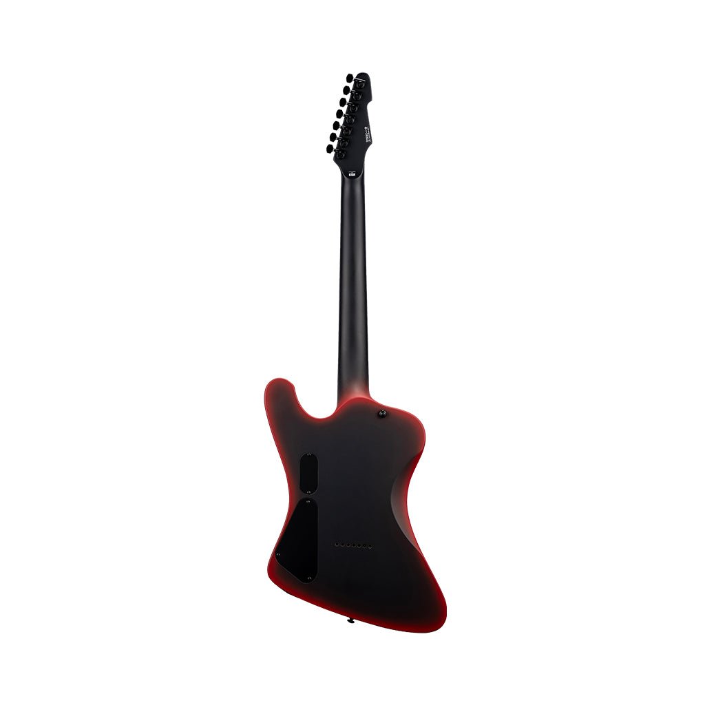 ESP LTD Pheonix 7 Black Metal Electric Guitar - Black Red Burst Satin Electric Guitars Sky Music