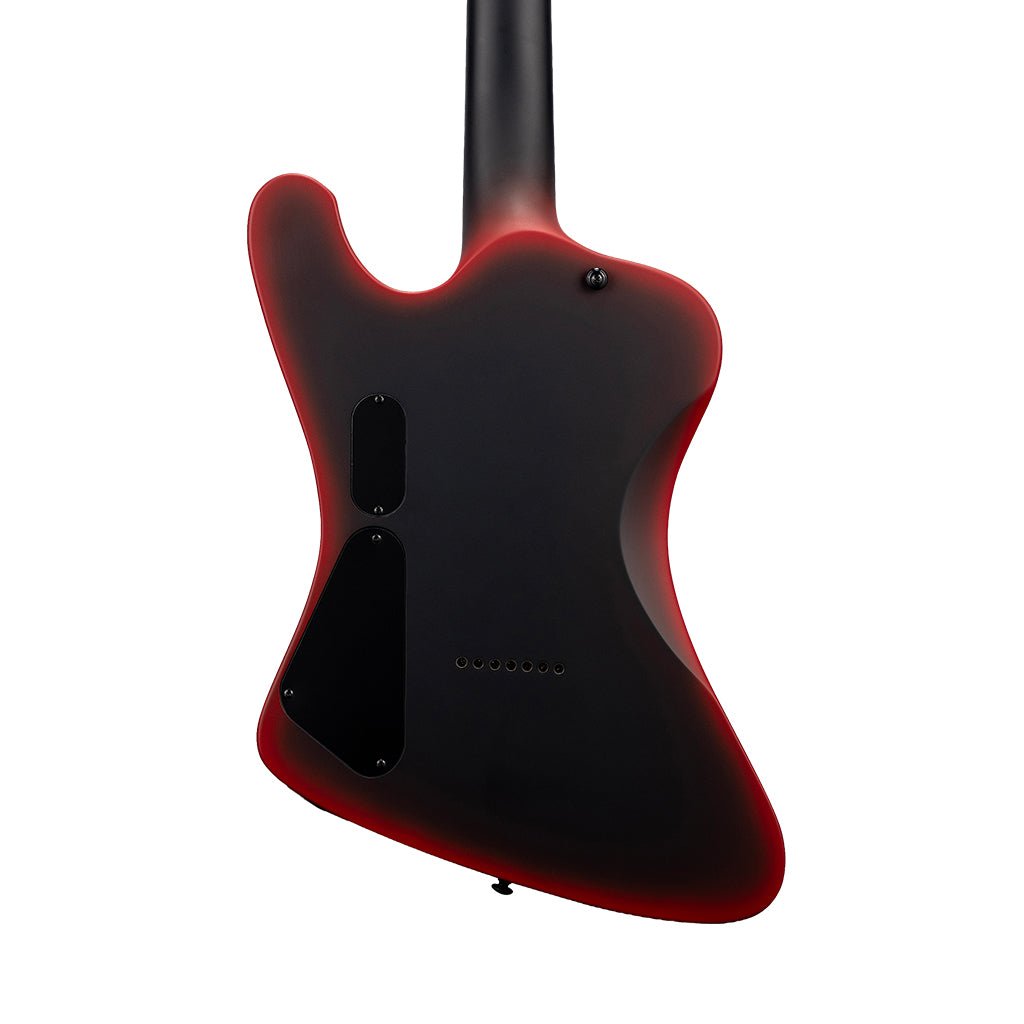 ESP LTD Pheonix 7 Black Metal Electric Guitar - Black Red Burst Satin Electric Guitars Sky Music