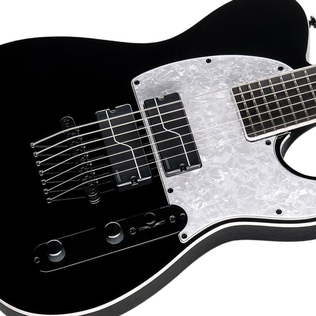 ESP LTD SCT-607B Stephen Carpenter Signature 7-string Baritone Electric Guitar - Black Electric Guitars Sky Music