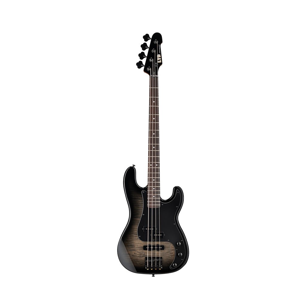 ESP LTD Surveyor 204 Bass Guitar - Black Burst Bass Guitars Sky Music