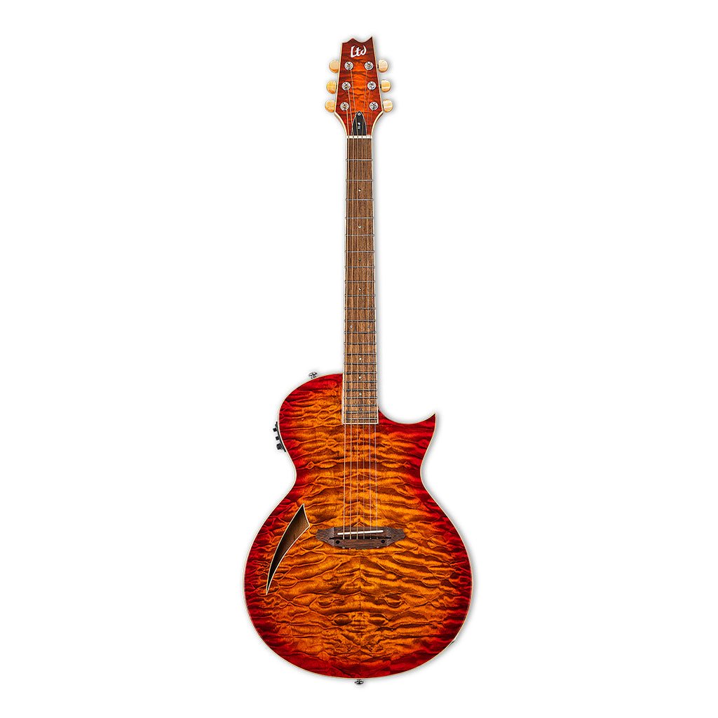 ESP LTD TL-6 QM Tiger Eye Burst Acoustic Guitars Sky Music
