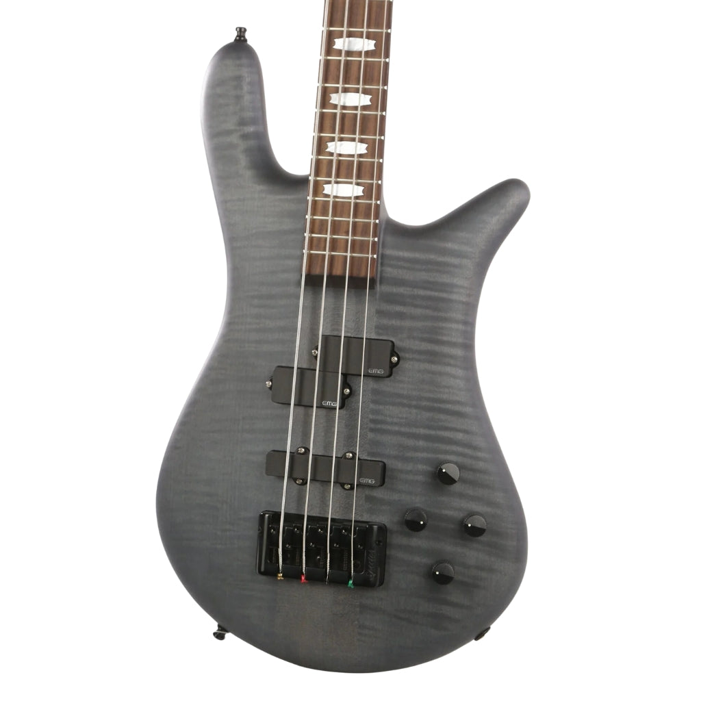 Spector - Euro 4 LX Bass Guitar - Trans Black Stain