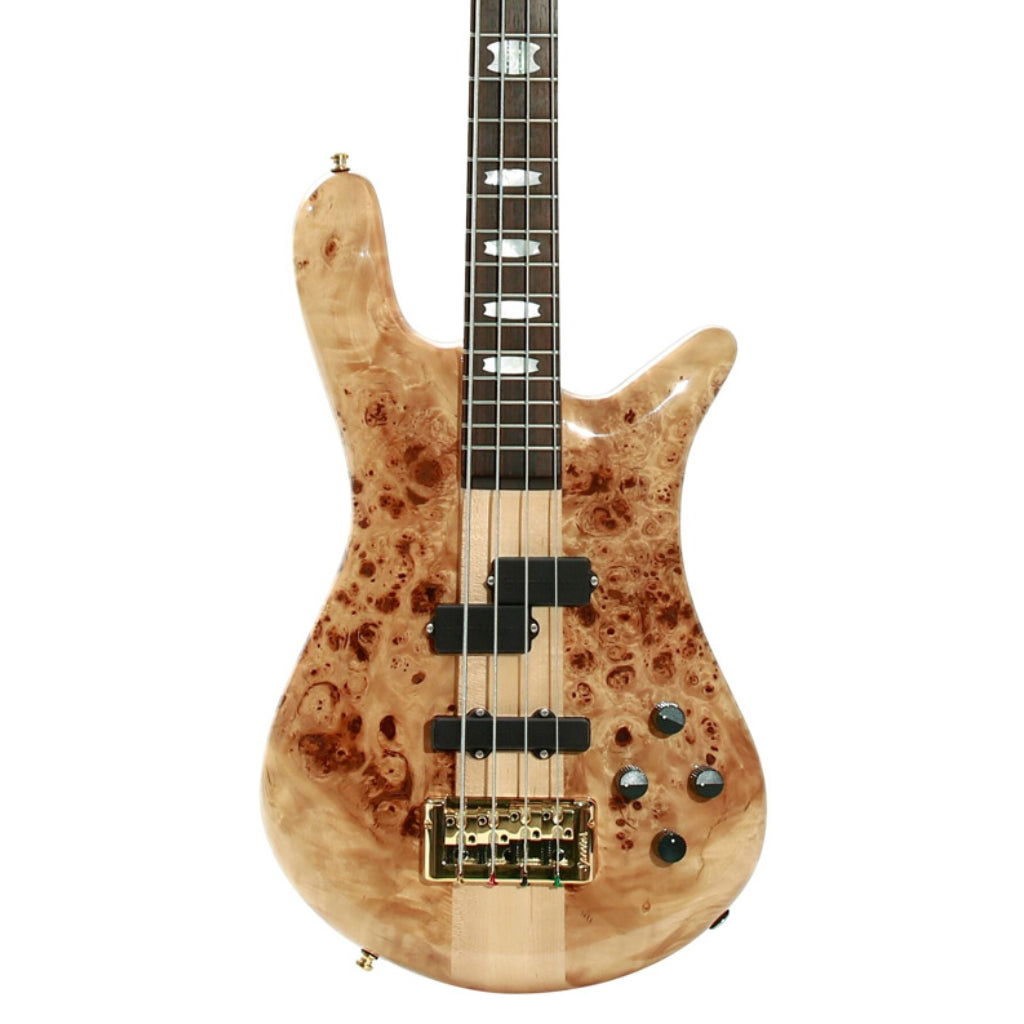 Spector - Euro 4 LX Bass Guitar - Poplar Burl Natural