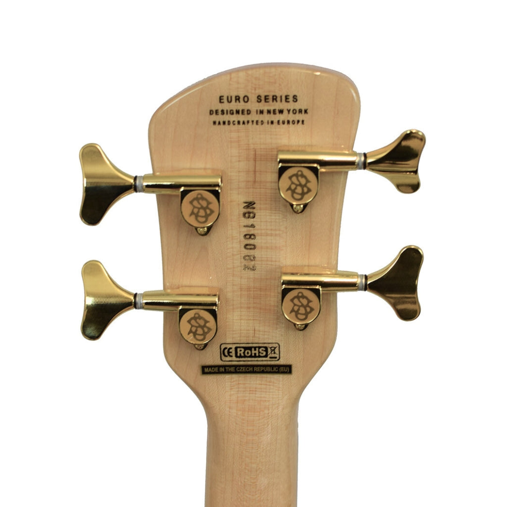 Spector - Euro 4 LX Bass Guitar - Poplar Burl Natural