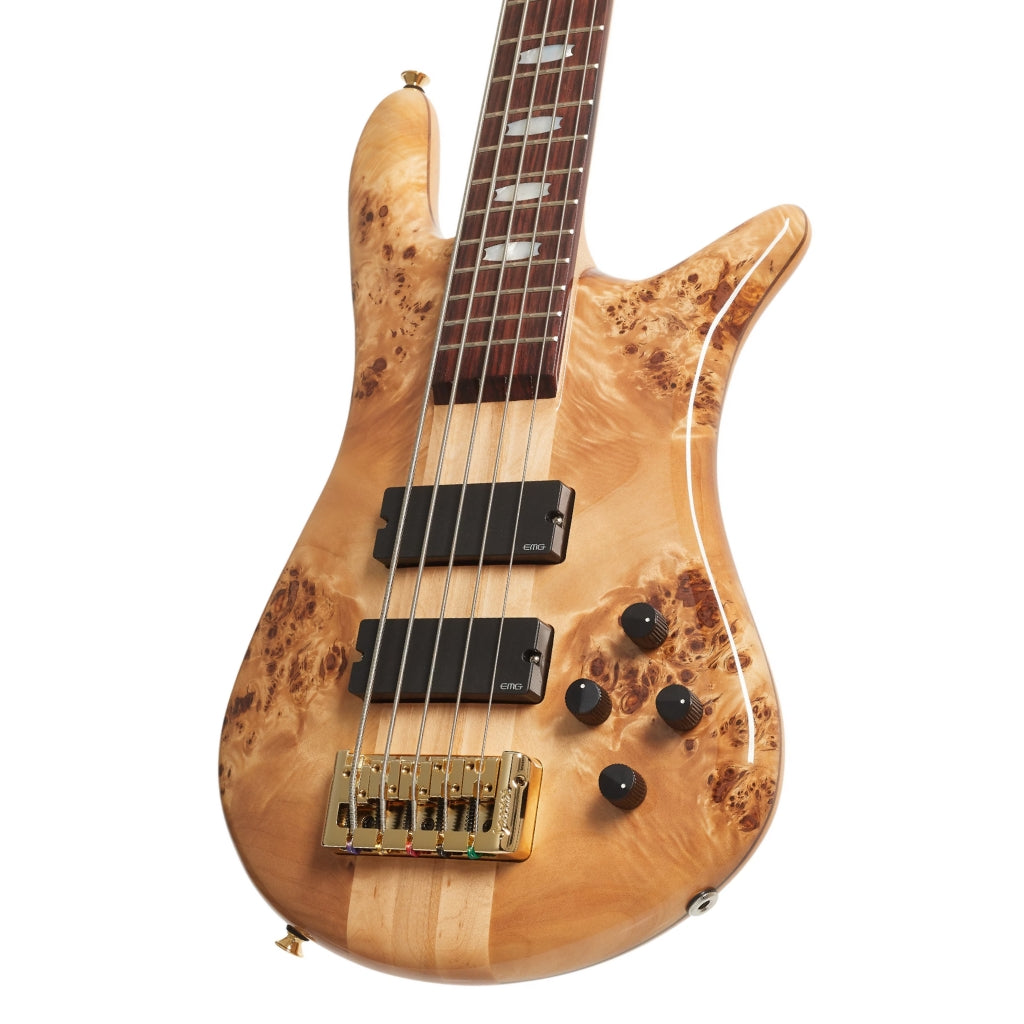 Spector - Euro 5 LX Bass Guitar - Poplar Burl Gloss