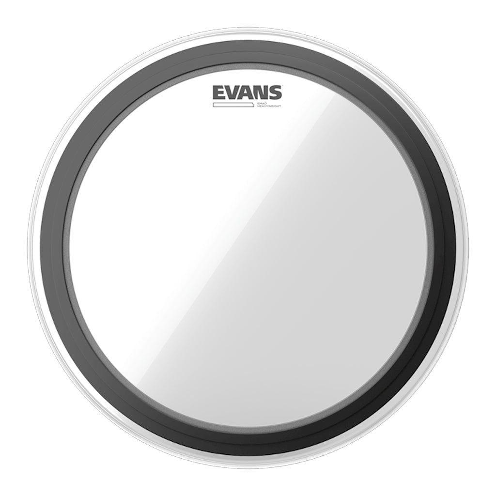 Evans 20" EMAD Heavyweight Clear Drum Heads Sky Music