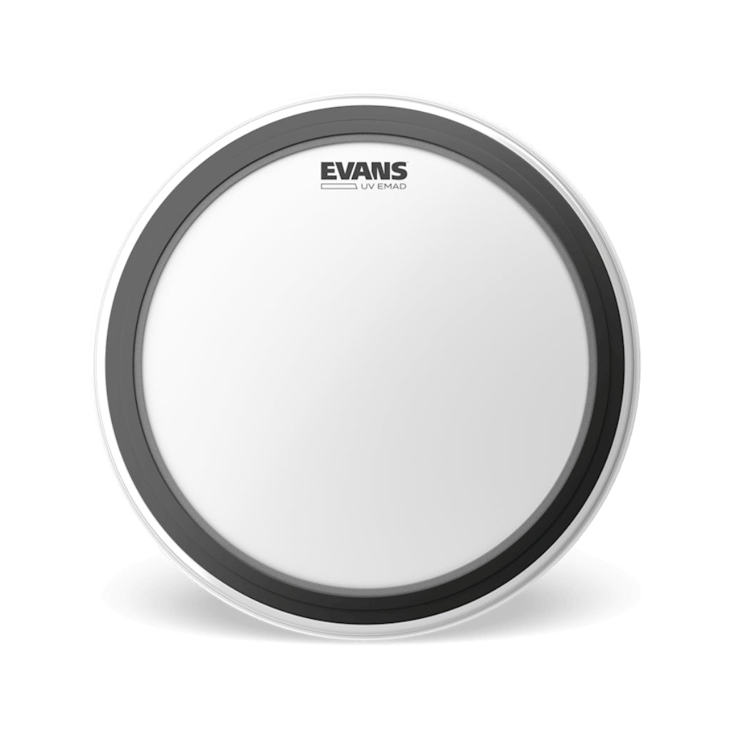 Evans 22" EMAD UV Coated Drum Heads Sky Music