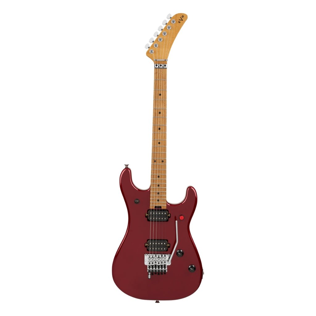EVH 5150 Series Deluxe Electric Guitar - Candy Apple Red Metallic, Baked Maple Fingerboard Electric Guitars Sky Music
