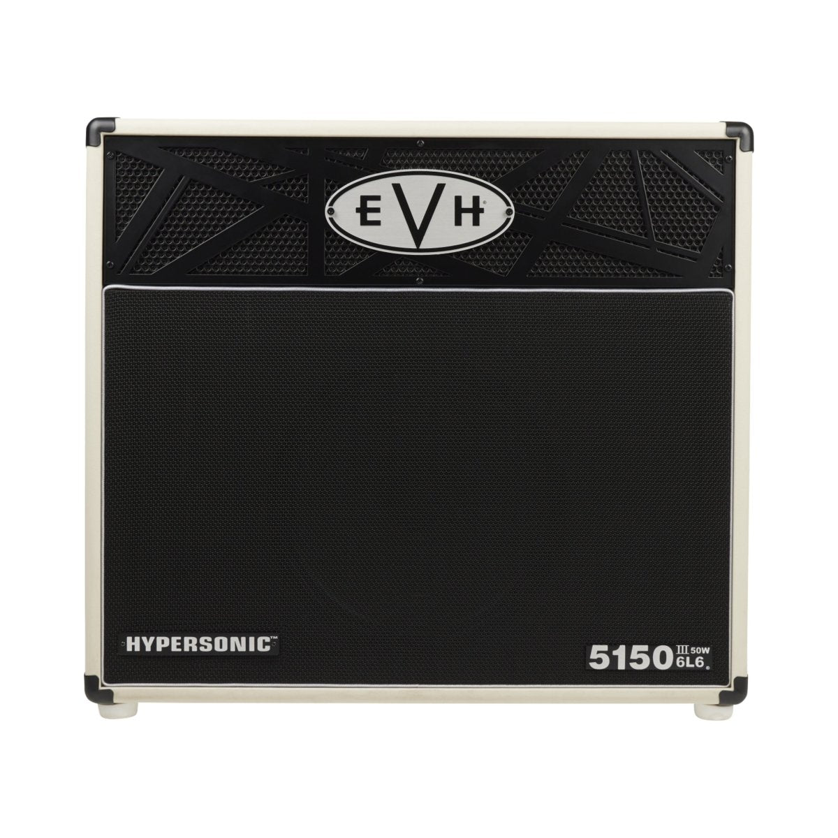 EVH 5150III Hypersonic 6L6 30-watt 1 x 12-inch Combo Amplifier - Ivory Electric Guitar Amplifiers Sky Music