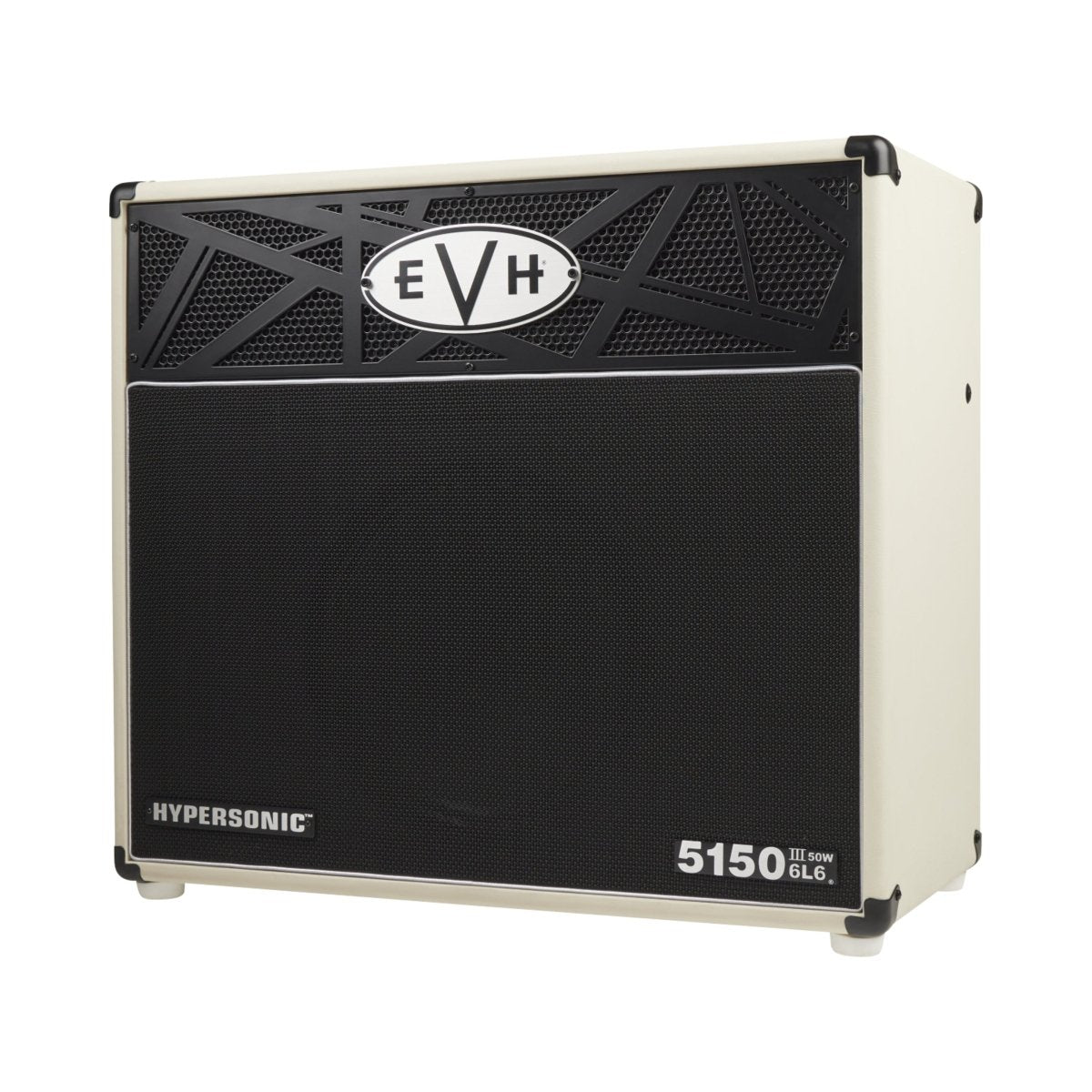 EVH 5150III Hypersonic 6L6 30-watt 1 x 12-inch Combo Amplifier - Ivory Electric Guitar Amplifiers Sky Music