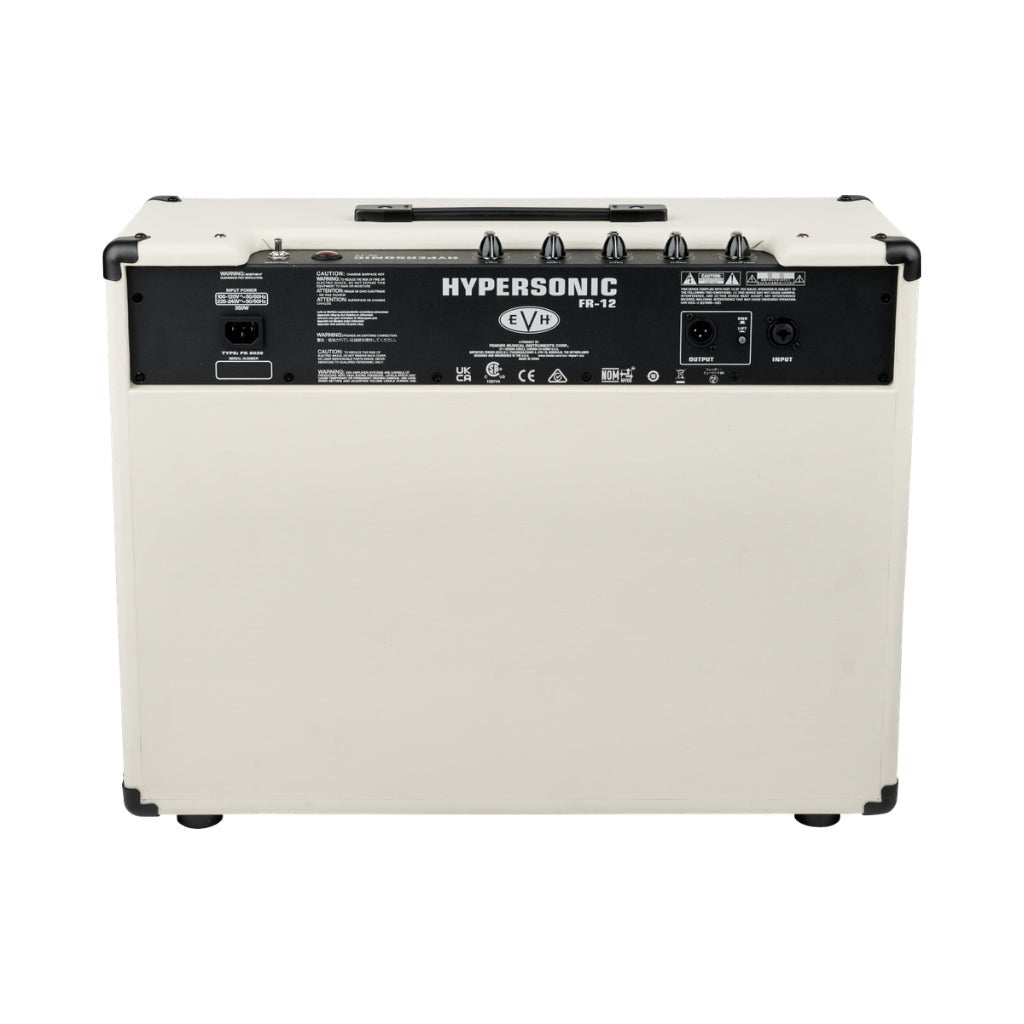 EVH Hypersonic FR12 1000-Watt Powered Speaker Cabinet - Ivory Speaker Cabinets Sky Music