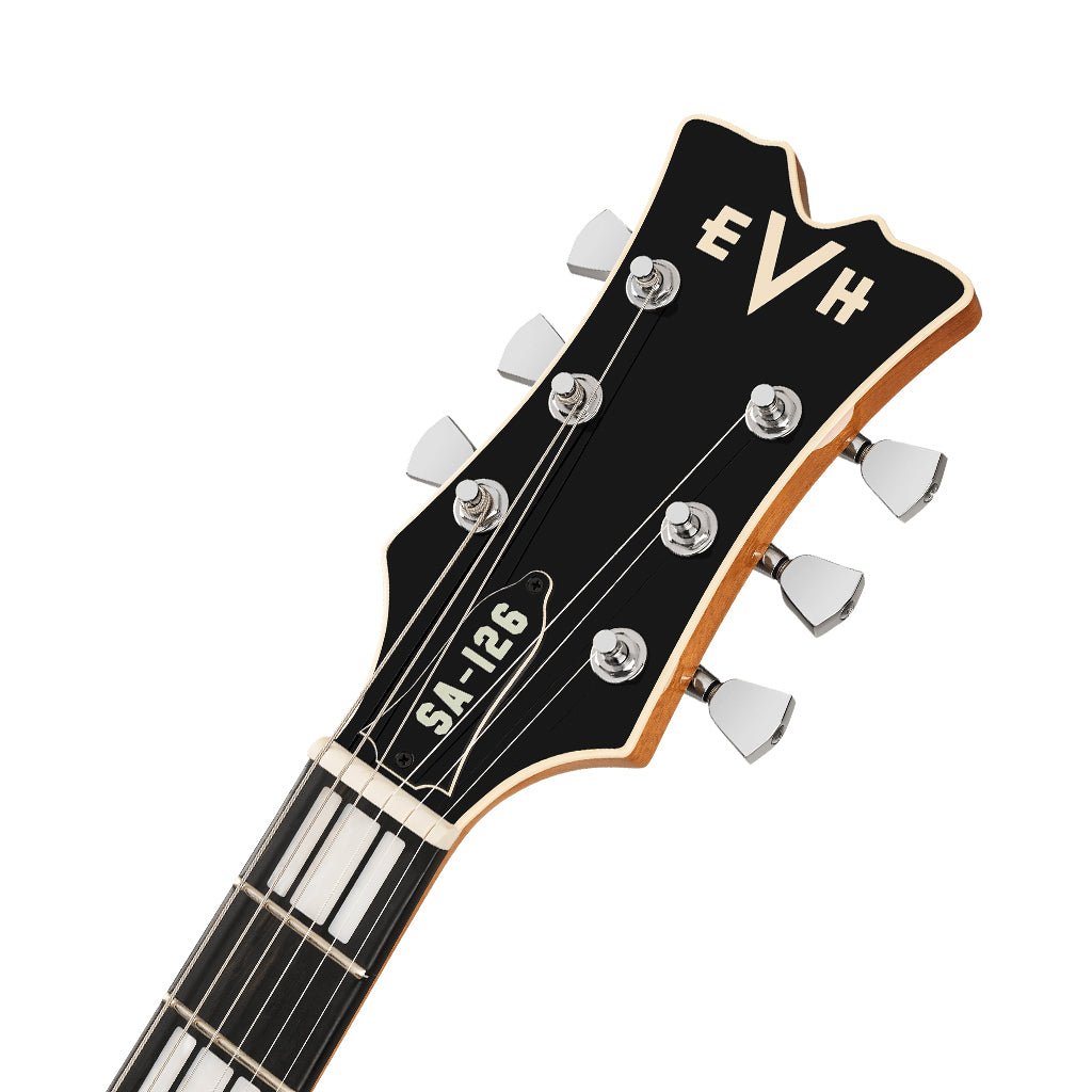 EVH SA-126 Special Quilted Maple Semi-Hollow Electric Guitar - El Natural Electric Guitars Sky Music