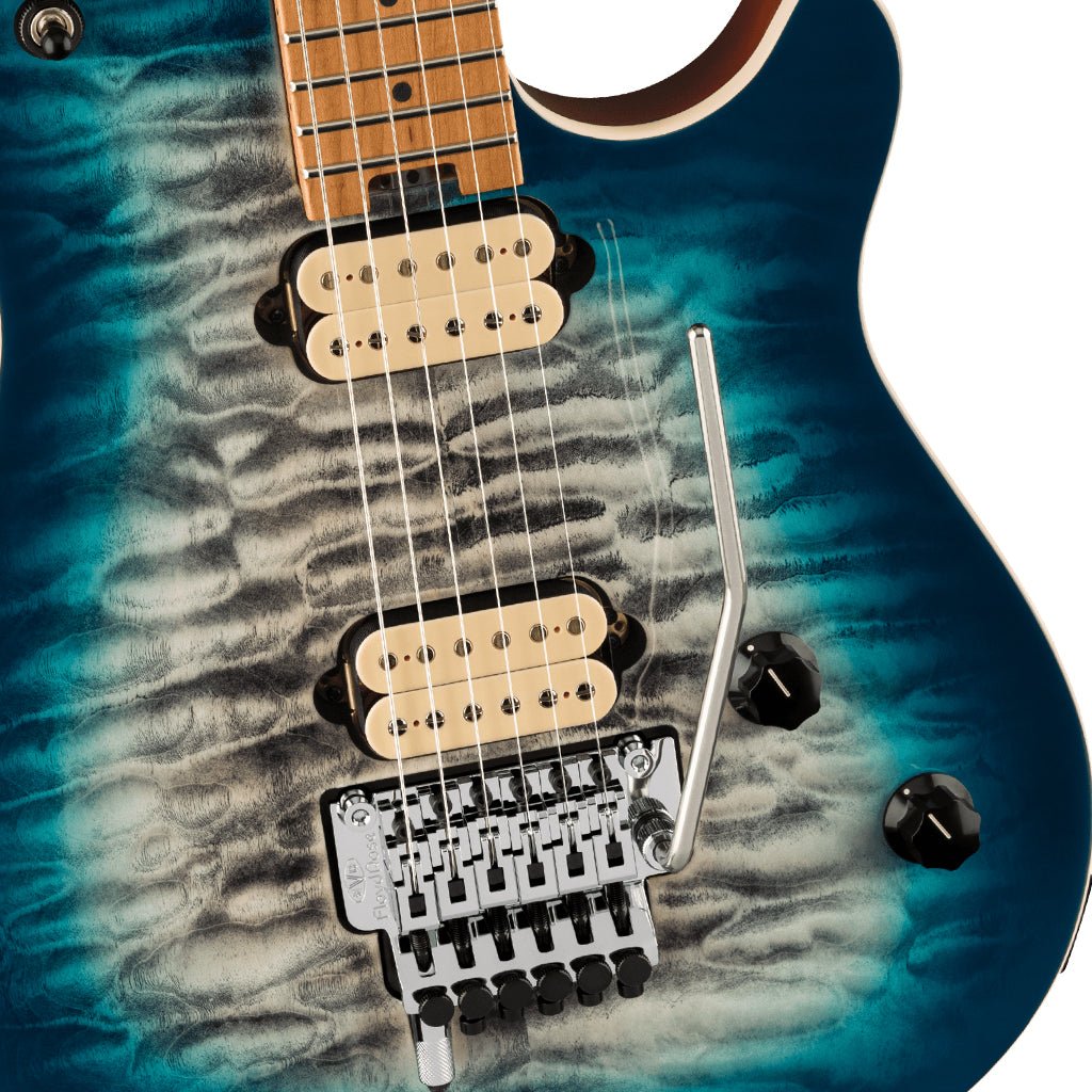 EVH Wolfgang Special QM in Indigo Burst Electric Guitars Sky Music