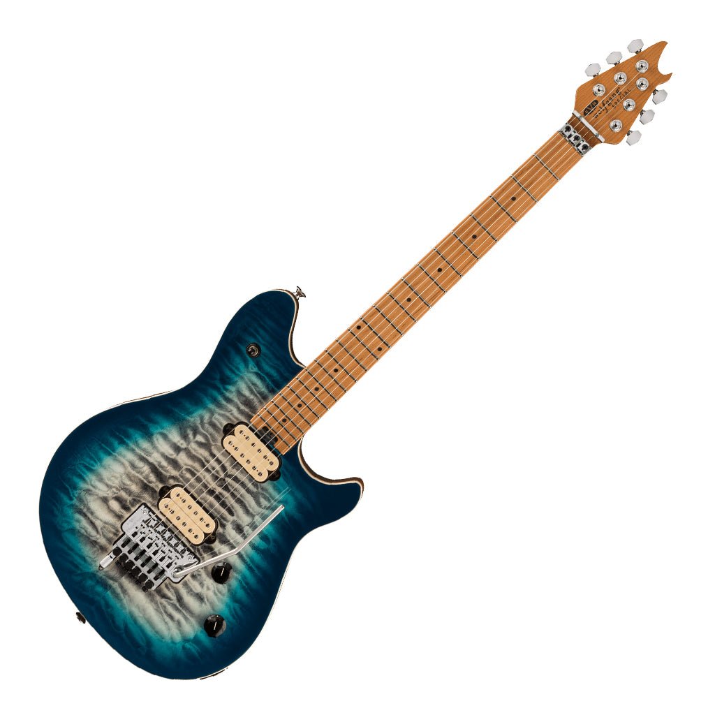 EVH Wolfgang Special QM in Indigo Burst Electric Guitars Sky Music