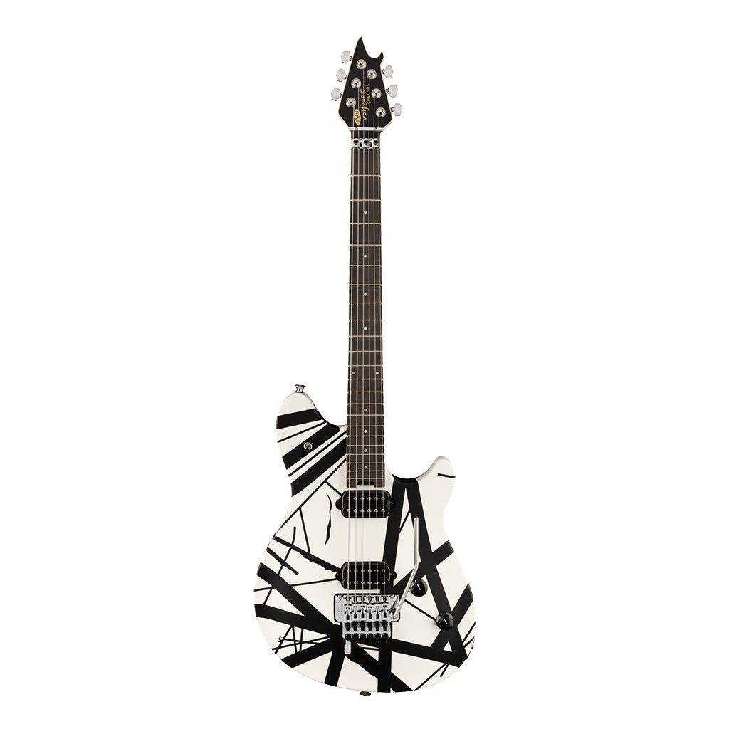 EVH Wolfgang Special Striped Series Black and White Electric Guitars Sky Music