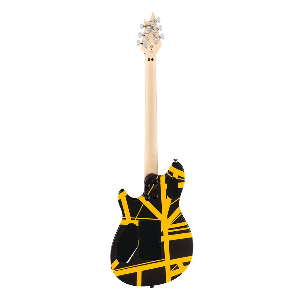EVH Wolfgang Special Striped Series Black and Yellow Electric Guitars Sky Music