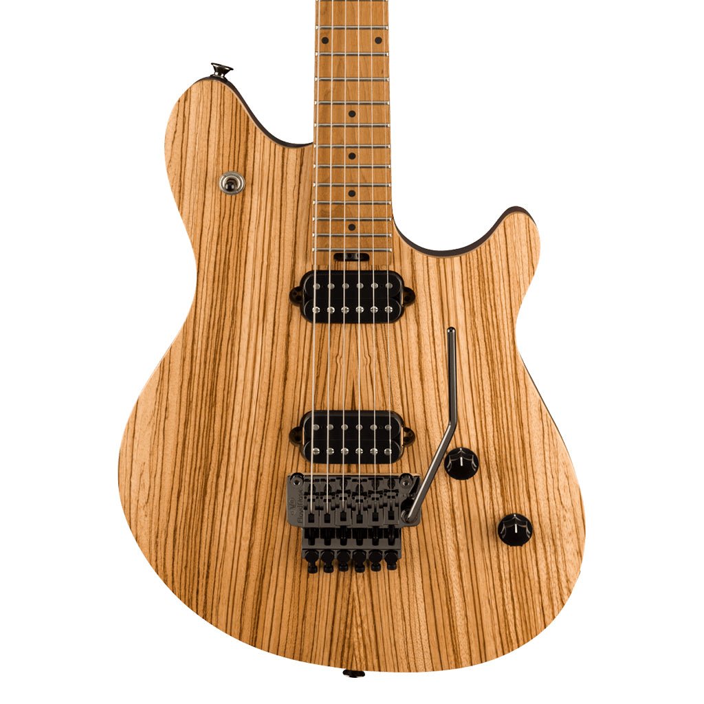 EVH Wolfgang WG Standard Exotic Zebrawood Natural Electric Guitars Sky Music