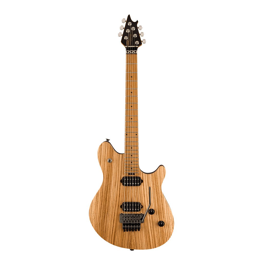 EVH Wolfgang WG Standard Exotic Zebrawood Natural Electric Guitars Sky Music