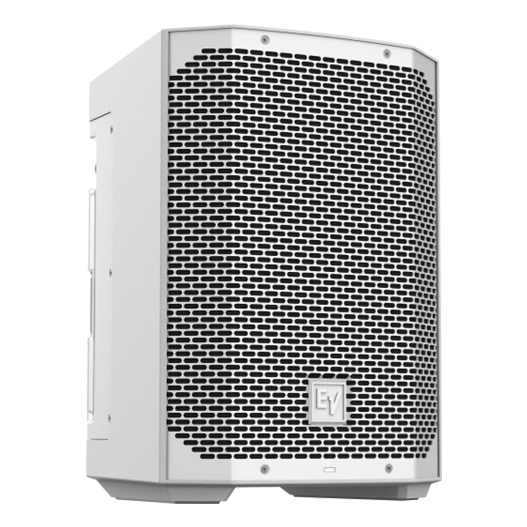 Electro Voice Everse 8 Weatherised Battery Powered Loudspeaker with Bluetooth Audio and Control in White