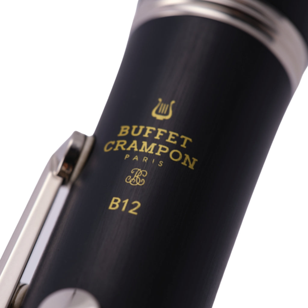 Buffet - Crampon B12 B-Flat Clarinet with Case - Nickel Plated