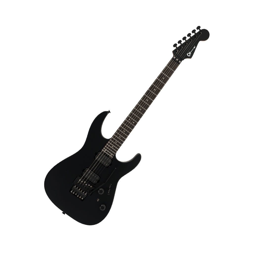 Charvel Pro-Mod Plus Dinky DK24 HH FR EB Electric Guitar - Satin Black