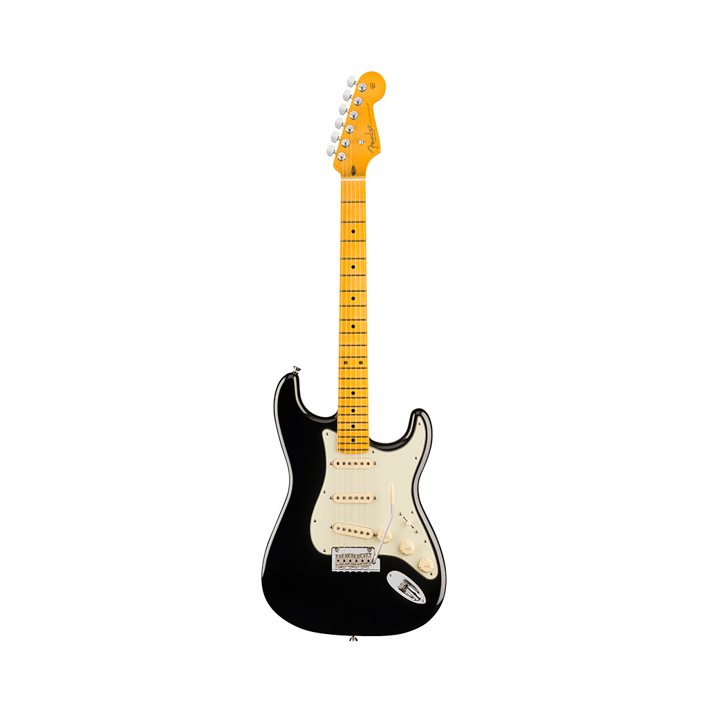 Fender American Professional Stratocaster Maple Electric Guitar - Black