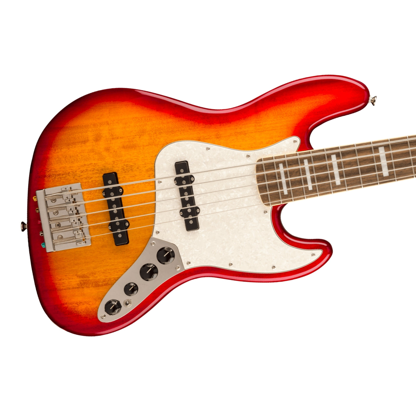 Squier Classic Vibe Active '70s Jazz Bass V - Sienna Sunburst, Laurel Fingerboard