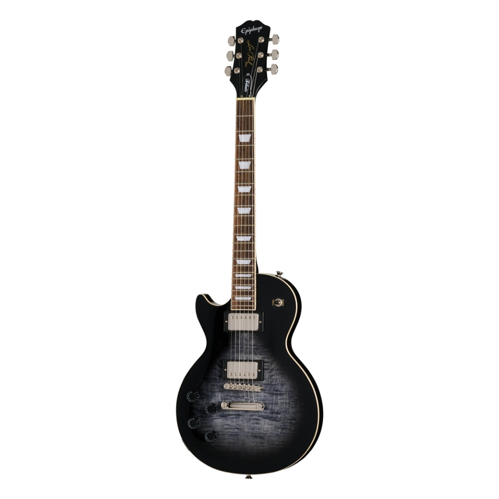 Epiphone - Les Paul Tribute Left Handed Electric Guitar - Transparent Ebony Burst
