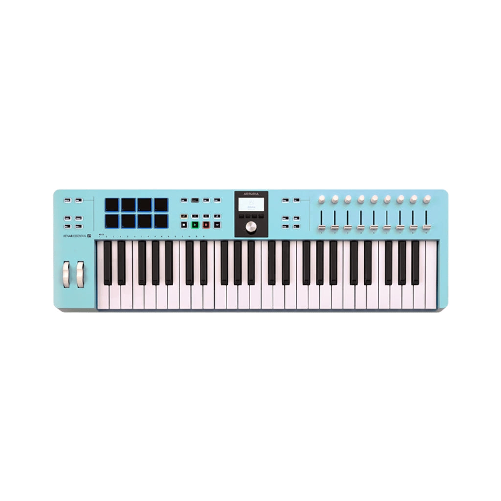 Arturia - KeyLab Essential MK3 49-Key Keyboard Controller - Aquamarine