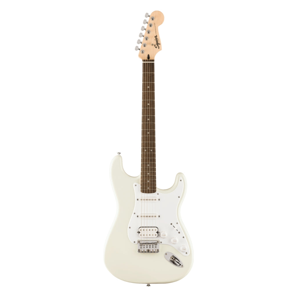 Squier - FSR Sonic Stratocaster HT HSS Electric Guitar - Arctic White, Laurel Fingerboard
