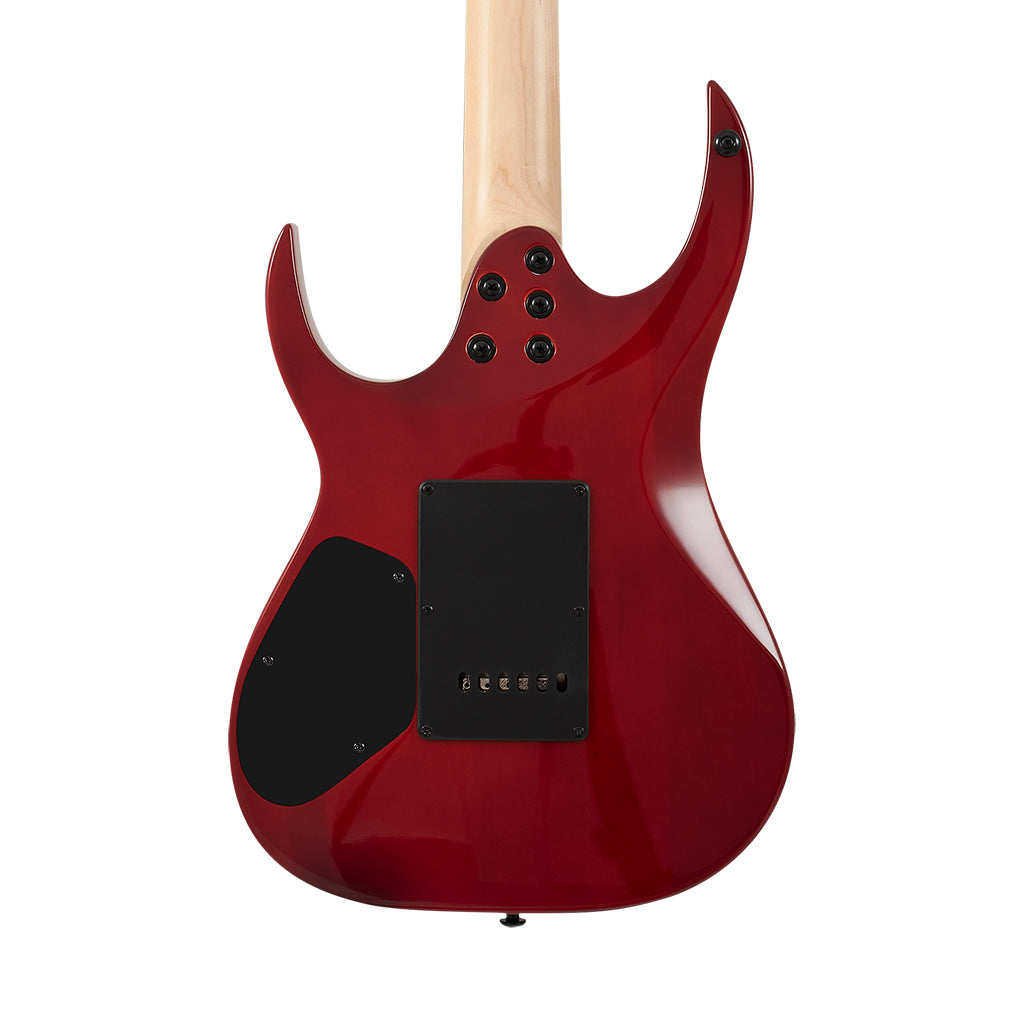 S by Solar SB4.6FRFBR Electric Guitar - Flame Blood Red