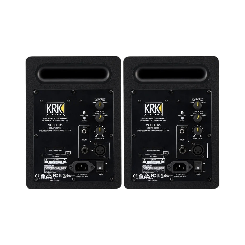 KRK - Kreate 5 Active 5" Studio Reference Monitor - Pair