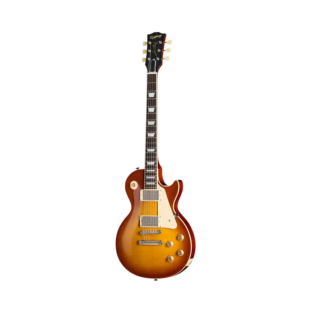 Epiphone Inspired by Gibson Custom 1959 Les Paul Standard Electric Guitar - Golden Poppy Burst