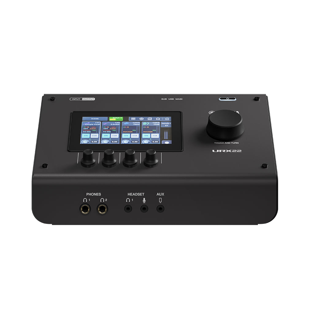 Yamaha URX22 Compact Audio Interface 4-In/2-Out - Black