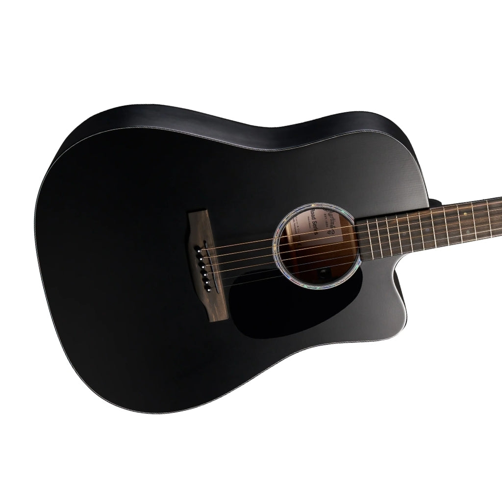 Martin Road Series DC-10E Modern Black Acoustic-Electric Guitar