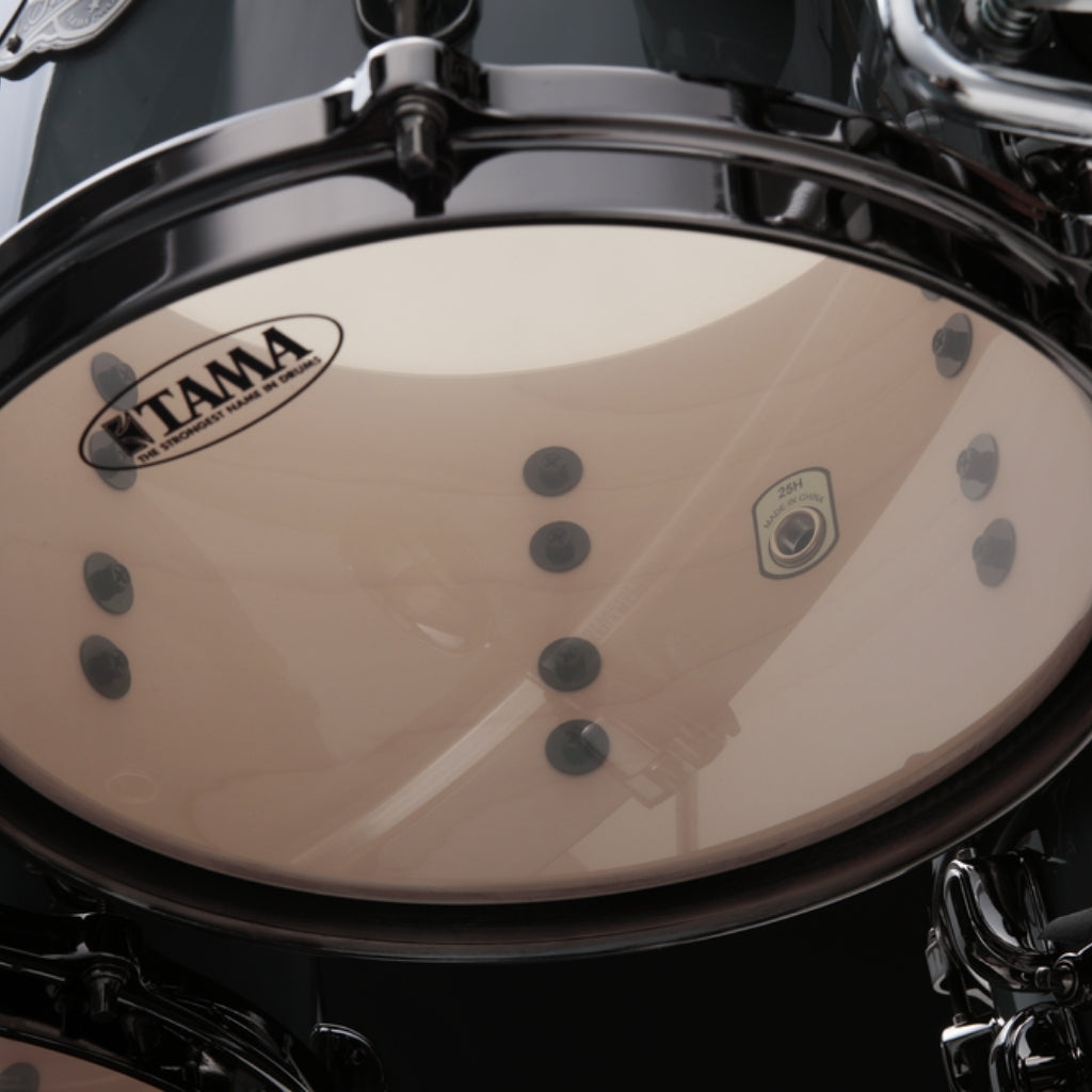 TAMA - Starclassic Performer 5-Piece Shell Pack - Smoky Grey, Hyper-Drive Configuration & Black Nickel Shell Hardware