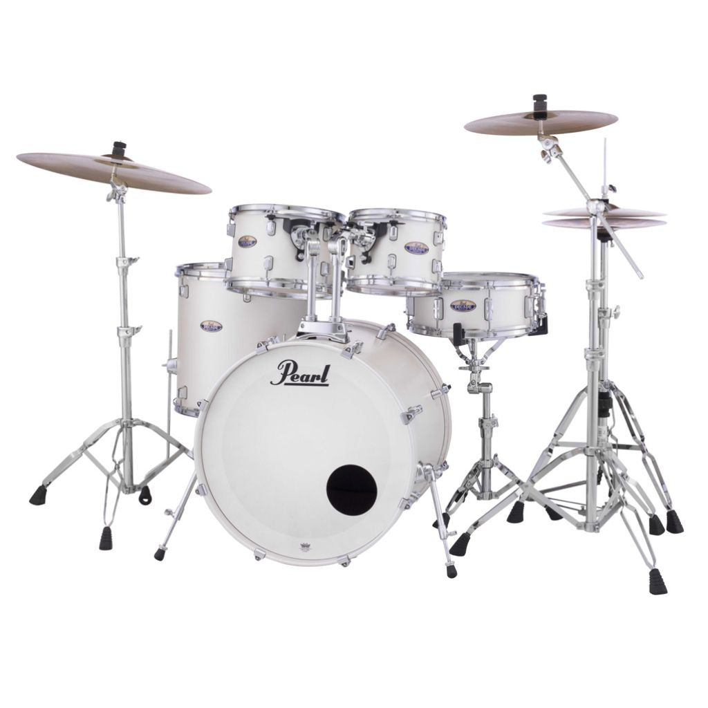 Pearl - Decade Maple 5pc 22" Fusion Plus Increda-Bundle Drum Kit - White Satin Pearl