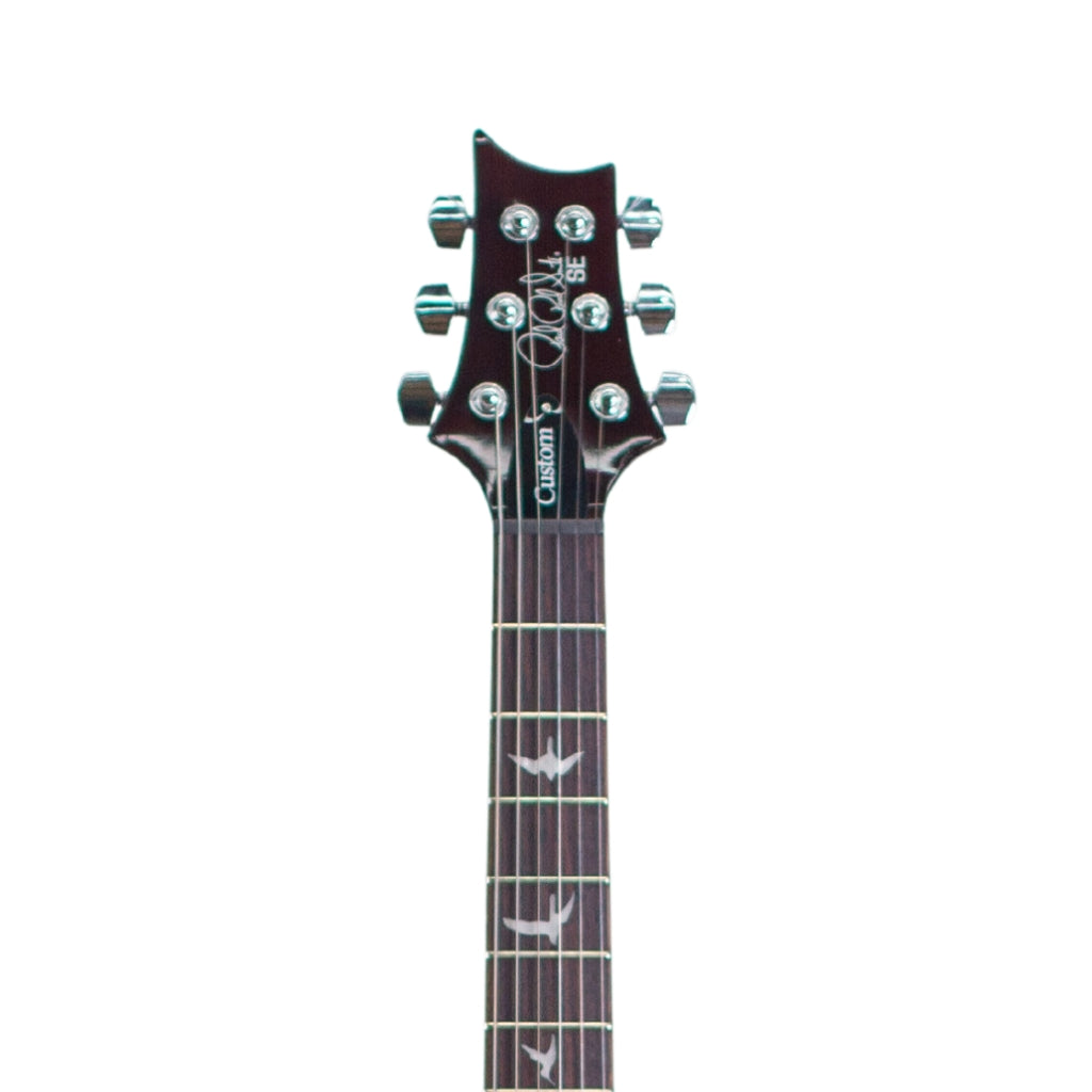 PRS - SE Custom 24 Electric Guitar - Orange Tiger Smoked Burst