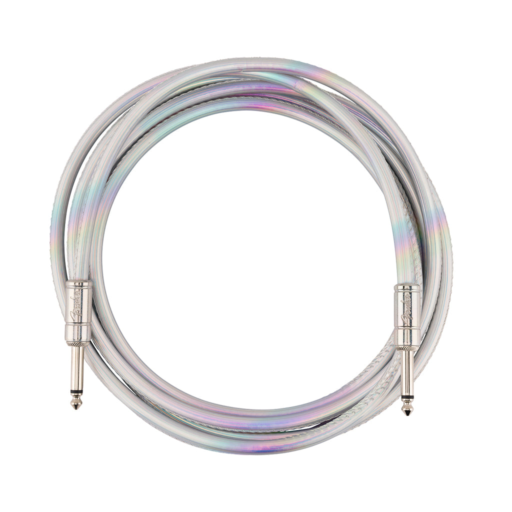 Fender Contour 10ft Instrument Cable - Iridescent